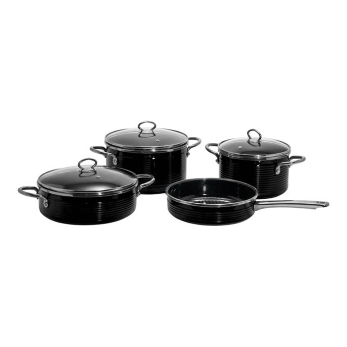 7 Parça Işık Ötesi Set — Siyah