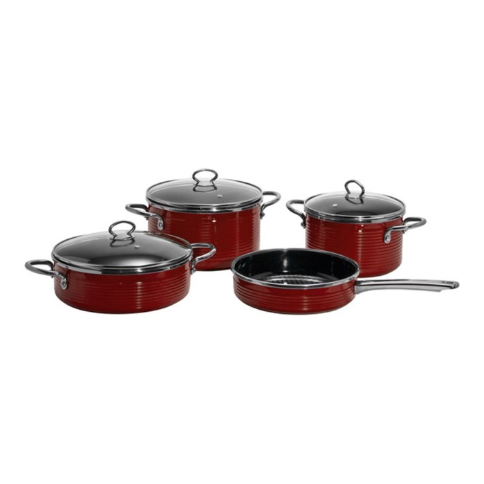 7 Parça Işık Ötesi Set — Kırmızı