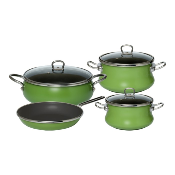 7 Parça Otantik Set — Yeşil