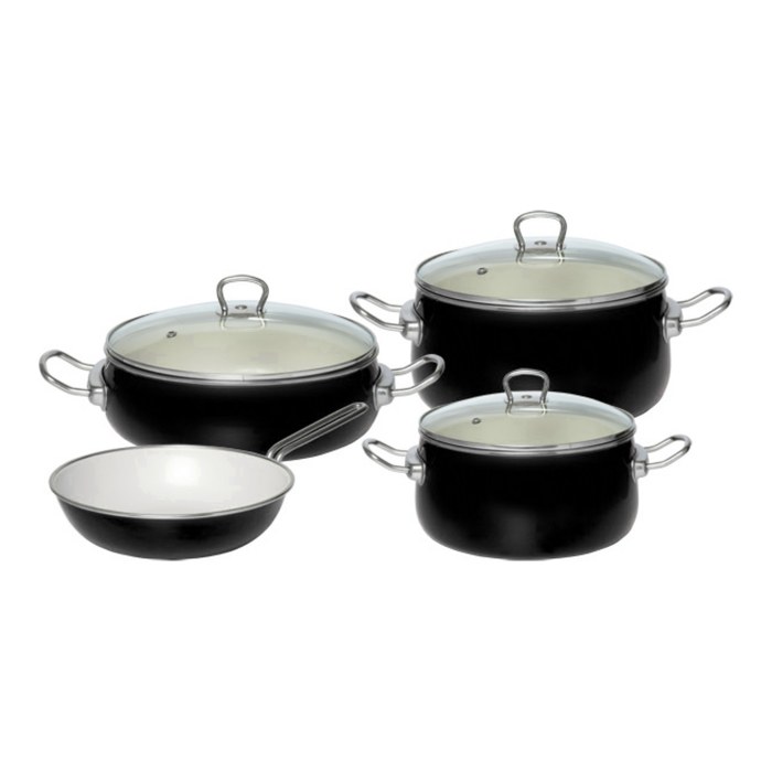 7 Parça Set — Siyah