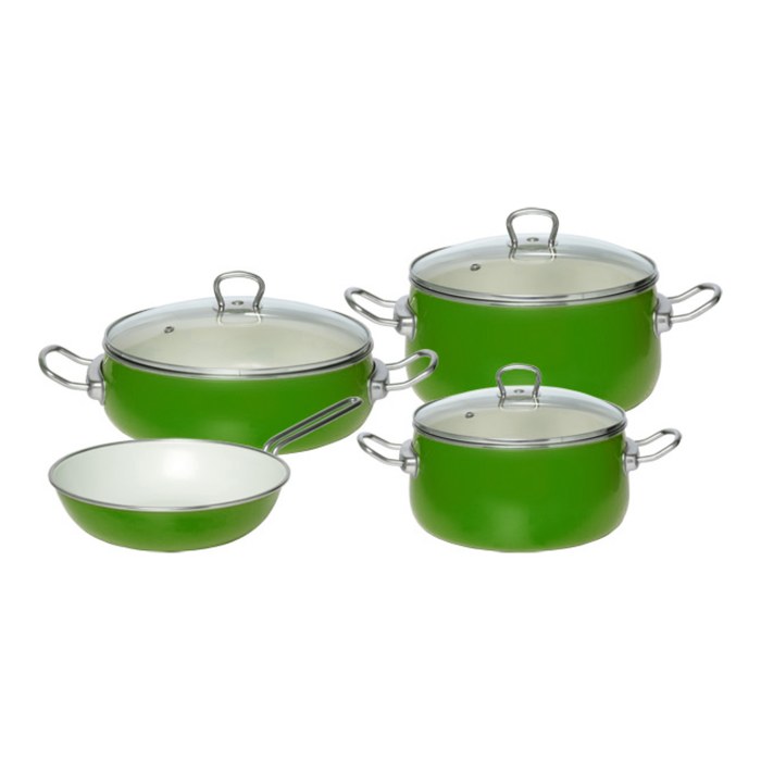 7 Parça Set — Yeşil