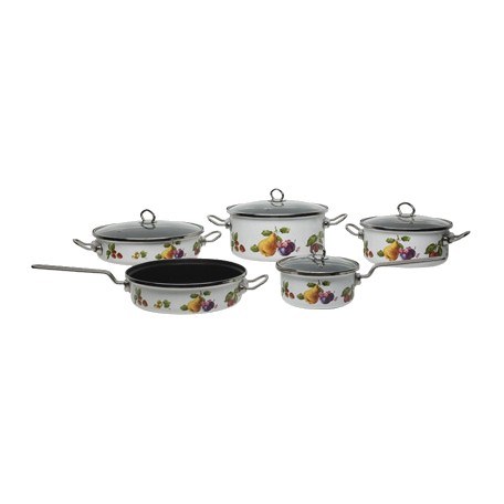 9 Prç. Set EN9PCS/WH-D — Çelik üzerine yapışmaz kaplama