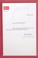Başbakan Mesut Yılmaz'ın (1998) Tebriği